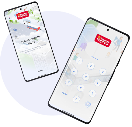 Приложение на смартфоне